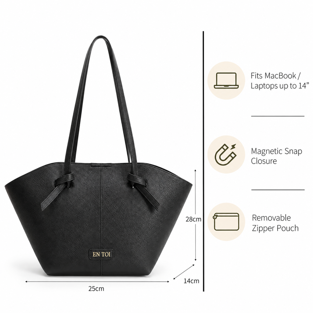 Chelsea Tote Bag Black