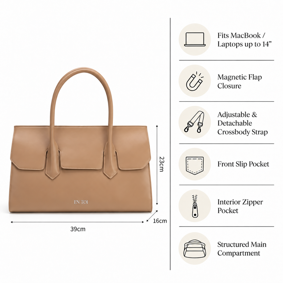 Emily Top-handle Tote