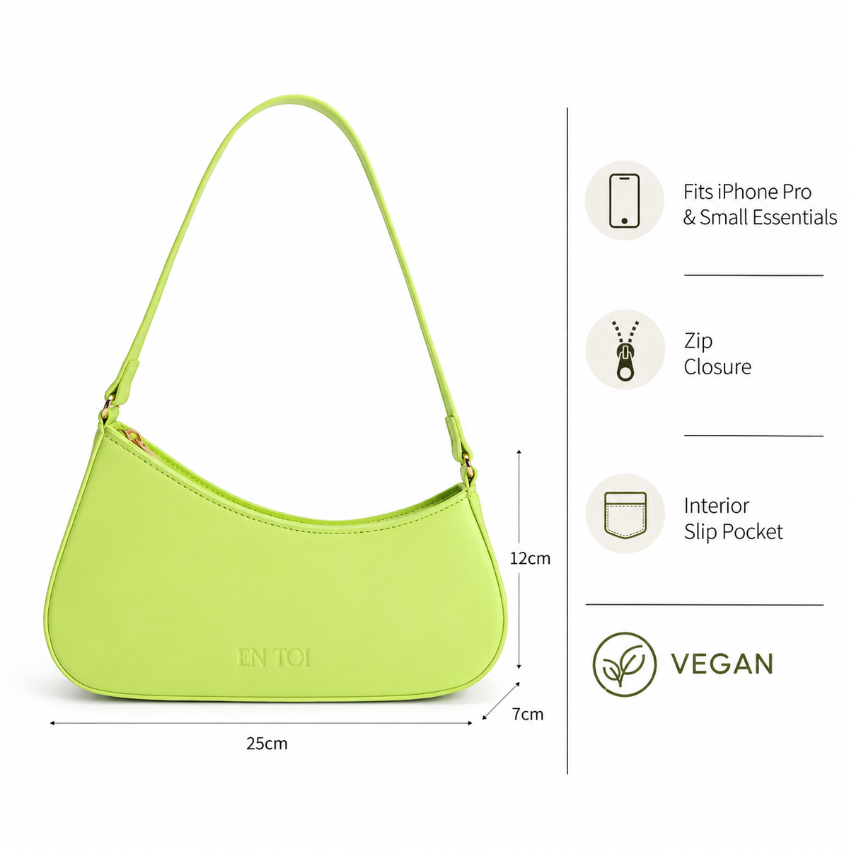 Betsy Hobo Bag Green