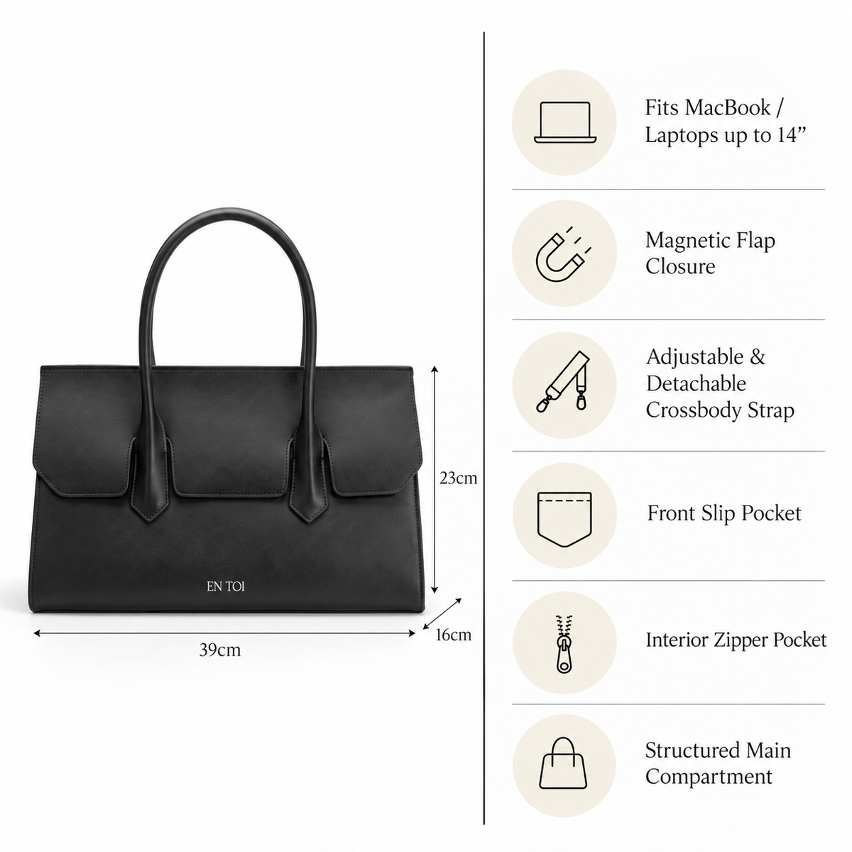Emily Top-handle Tote