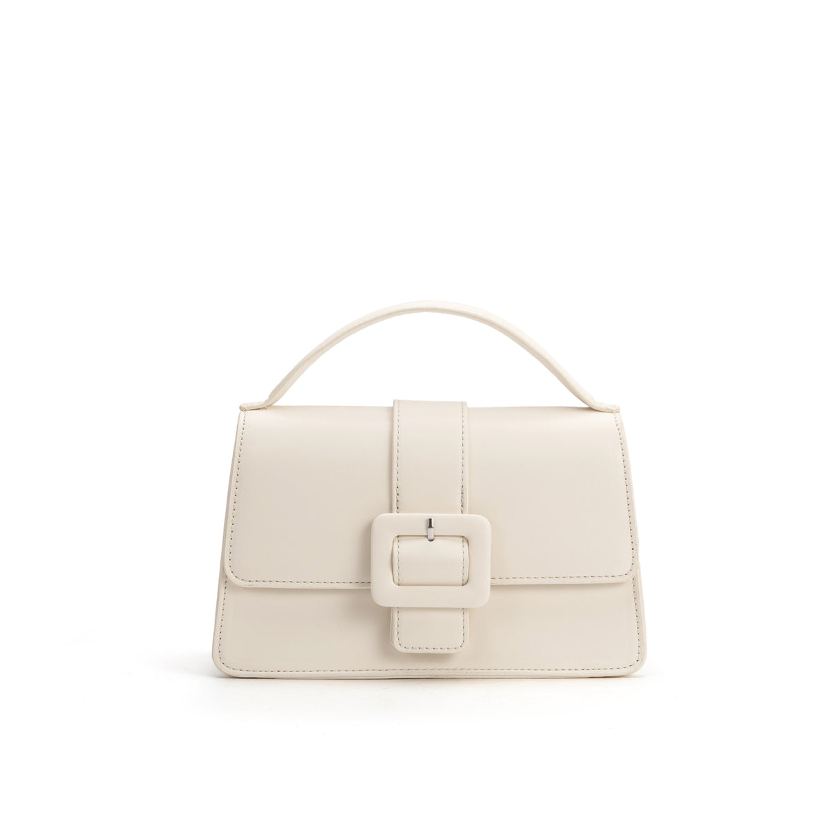 Nicola Top Handle Sling Bag White