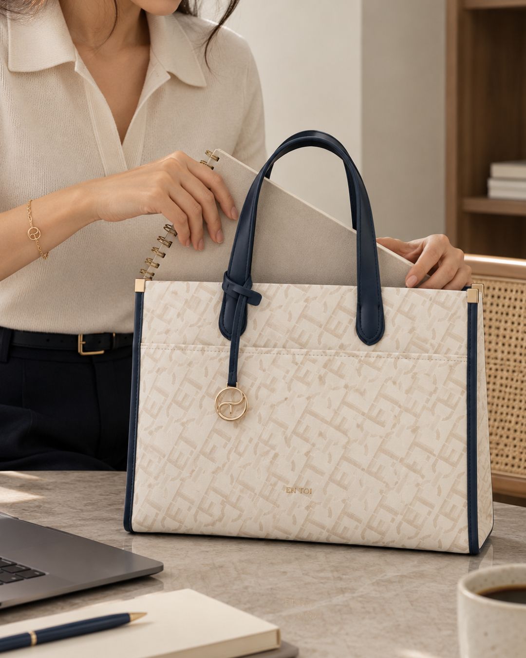 Work Seoul Top-handle Tote