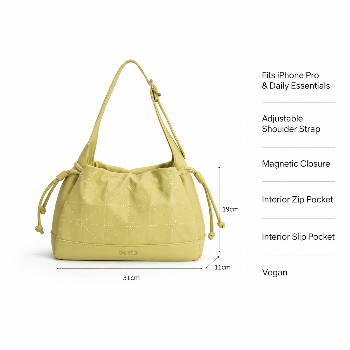 Spring Shoulder Bag Green